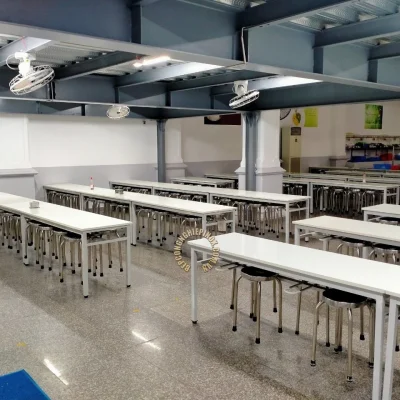 BÀN ĂN CÔNG NGHIỆP INOX
