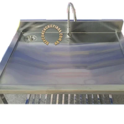 BÀN INOX CÓ VÒI NƯỚC