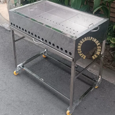 LÒ NƯỚNG THAN INOX
