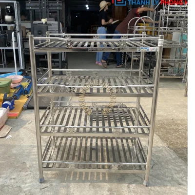 KỆ SONG INOX 4 TẦNG