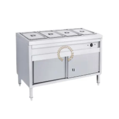 TỦ HÂM NÓNG THỨC ĂN 4 KHAY – 2 CỬA