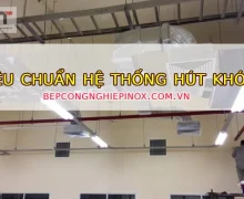 Quy định tiêu chuẩn hệ thống hút khói chính xác từ A-Z