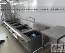 Bếp hầm thấp là gì? Kích thước bếp hầm thấp phổ biến hiện nay