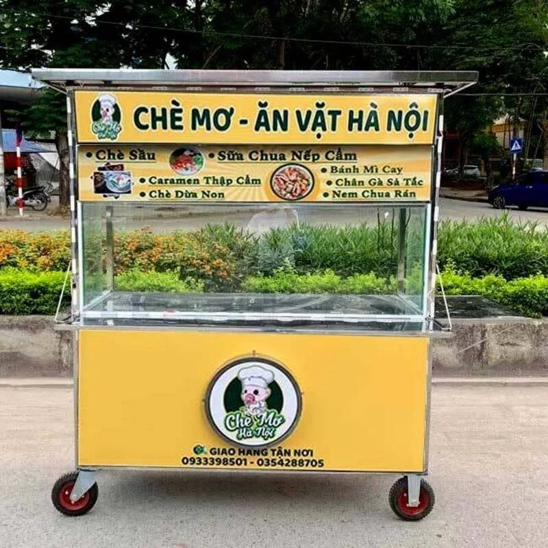 Lựa chọn kích thước xe đẩy bán hàng – Yếu tố cải thiện hiệu suất nhà hàng