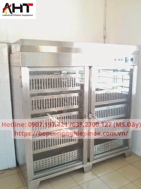 Tìm hiểu nguyên lý hoạt động của máy sấy bát đĩa công nghiệp