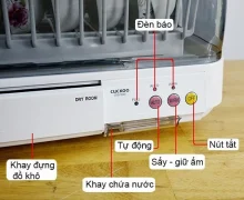 Tìm hiểu cách sử dụng máy sấy bát cuckoo