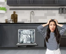 Tại sao máy rửa bát không sấy khô? Nguyên nhân và cách khắc phục chuẩn nhất