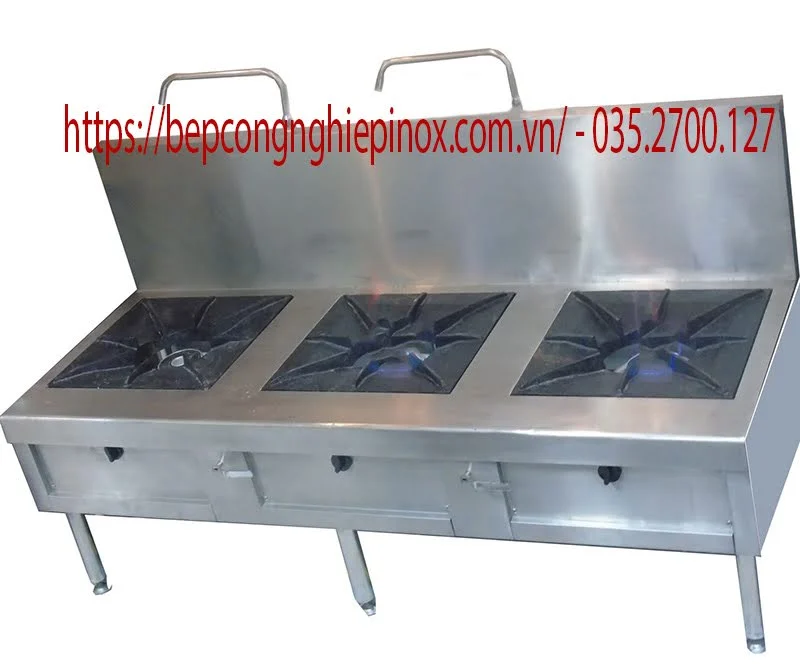 Top 4 loại bếp Á 3 họng tại TP HCM tốt nhất