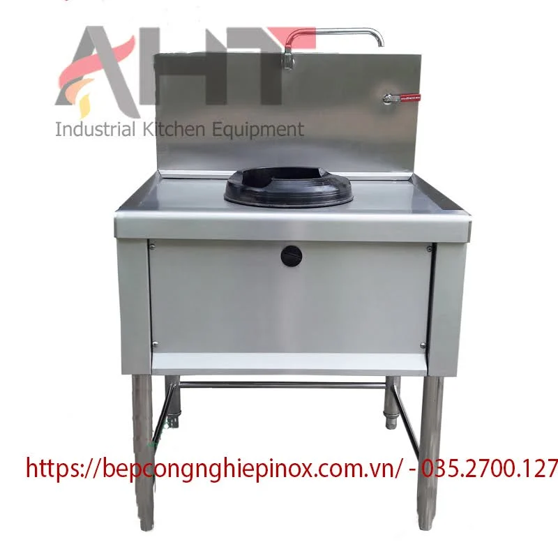Bếp Á 1 họng tại TP HCM – Tối ưu cho quán ăn vừa và nhỏ
