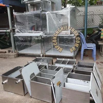 BỂ TÁCH MỠ INOX 60 LÍT