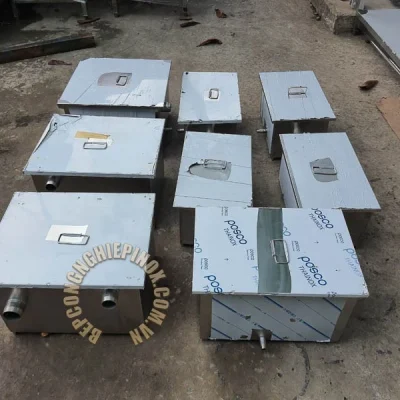 BỂ TÁCH MỠ INOX XỬ LÝ NƯỚC THẢI KHU CÔNG NGHIỆP
