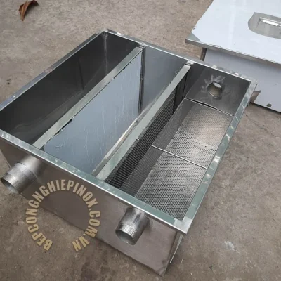 BỂ TÁCH MỠ INOX 70 LÍT