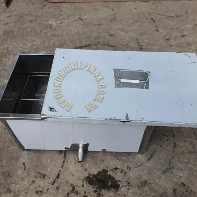 BỂ TÁCH MỠ INOX XỬ LÝ NƯỚC THẢI KHU CÔNG NGHIỆP