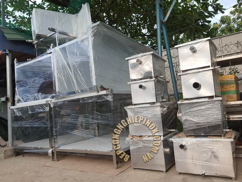 [Báo Giá Nhanh] Bể Tách Mỡ Inox Huyện Hóc Môn- Uy Tín Nhất